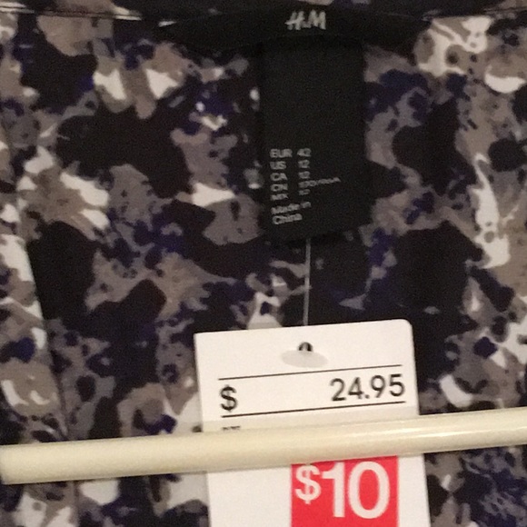 NWT H&M Floral Dress Size 12 - Picture 4 of 8